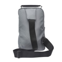 KaiTak Polyester  Unisex Chest Bag/Slim Backpack with 4 Zips-LOWER PRICE!